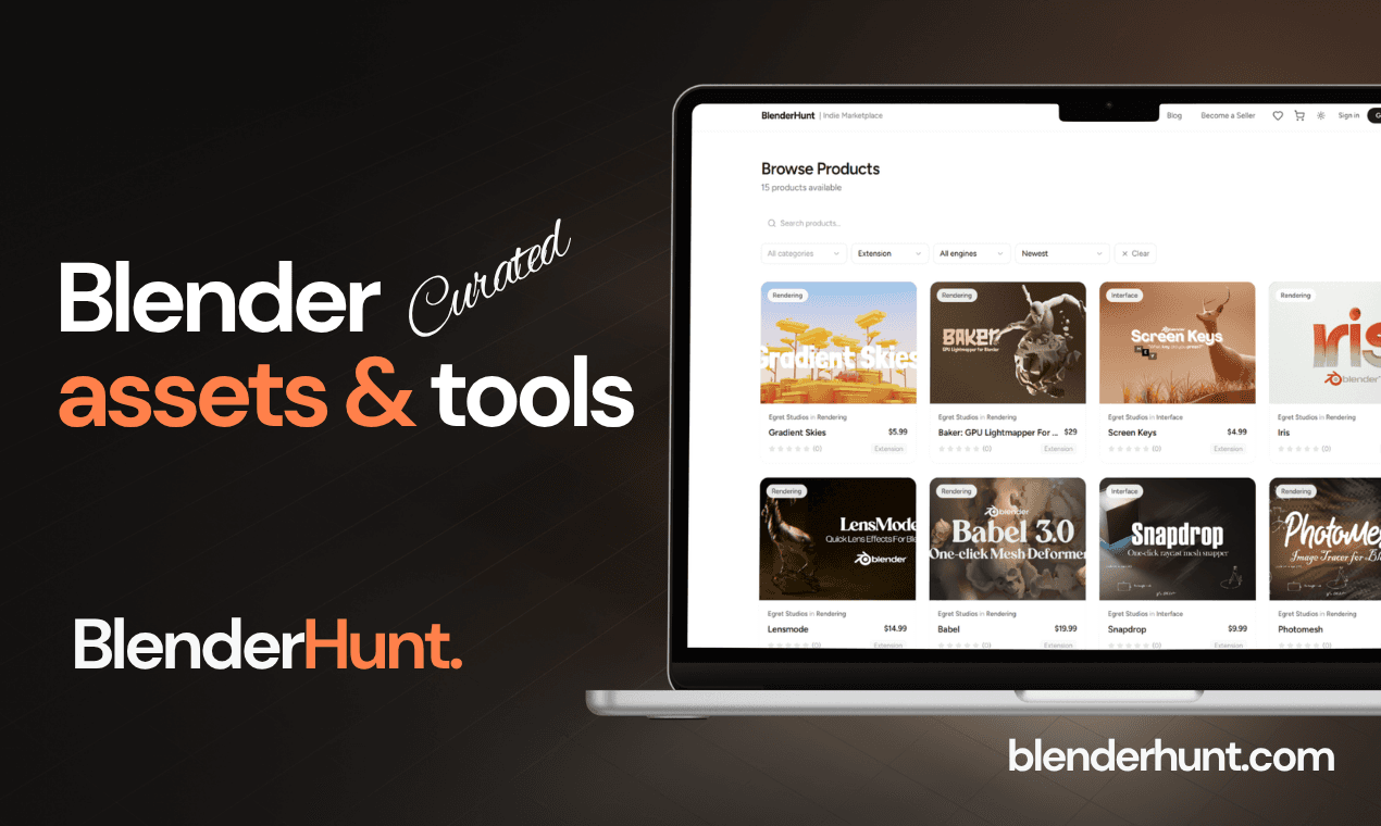 The Perks of Being a BlenderHunt Seller
